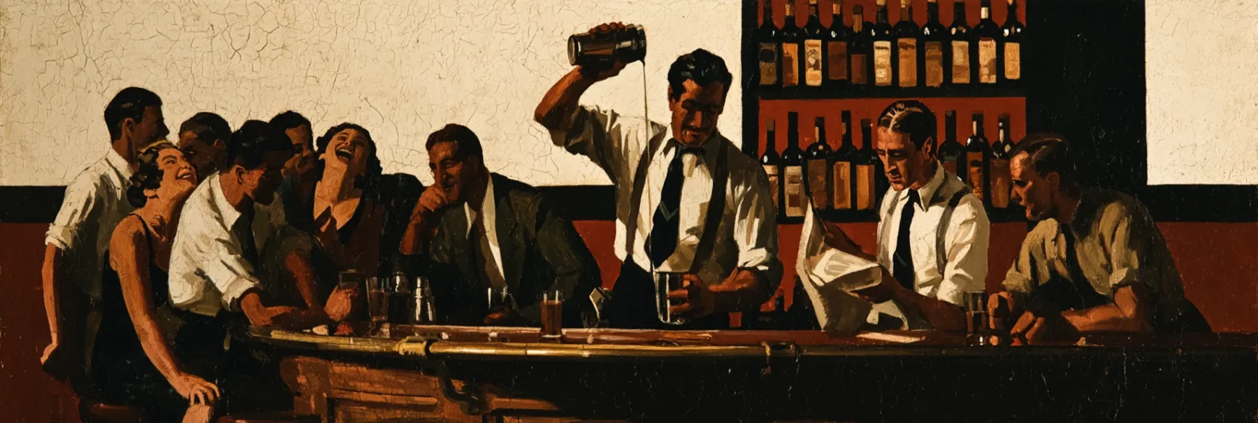 The bar